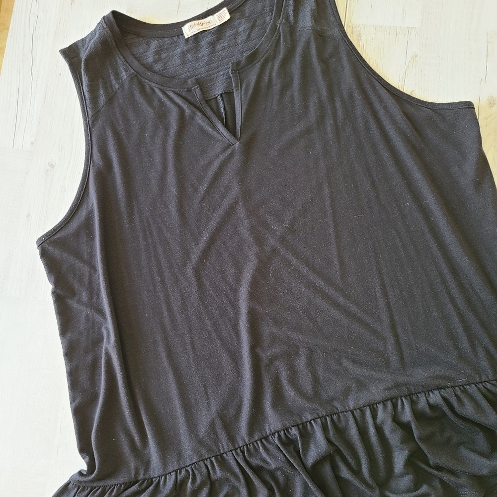 3x (22/24) Faded Glory Sleeveless tunic top